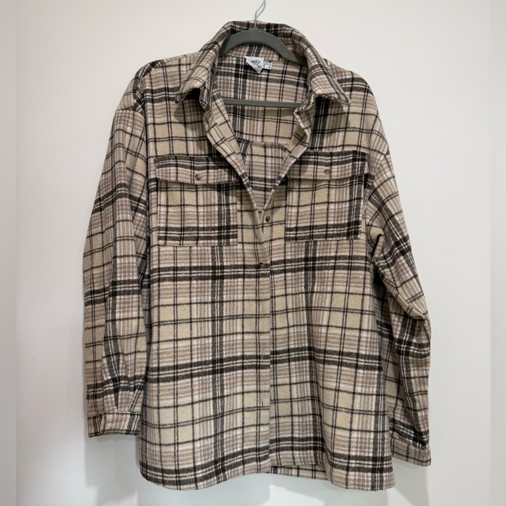 Princess Polly Flannel Shirt